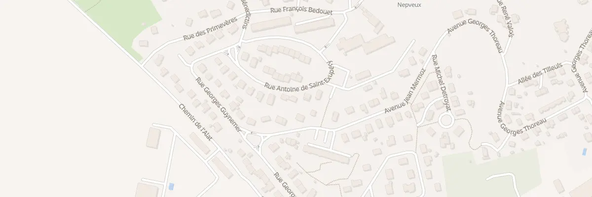 Plan du 27 Rue Antoine de Saint Exupéry à Saumur