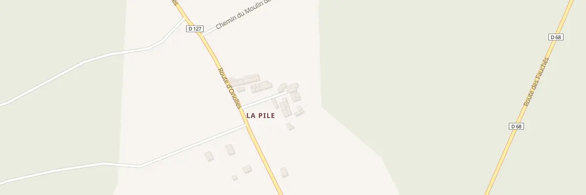 Plan du 5023 La Pile à Guizengeard