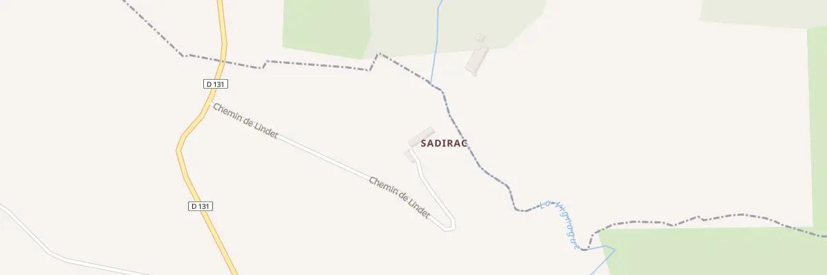 Plan du 1 Lindet à Saint-Félix-de-Foncaude