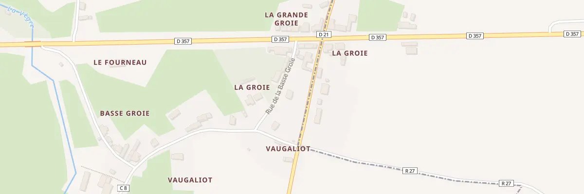 Plan du 4 Basse Groie à Chassillé