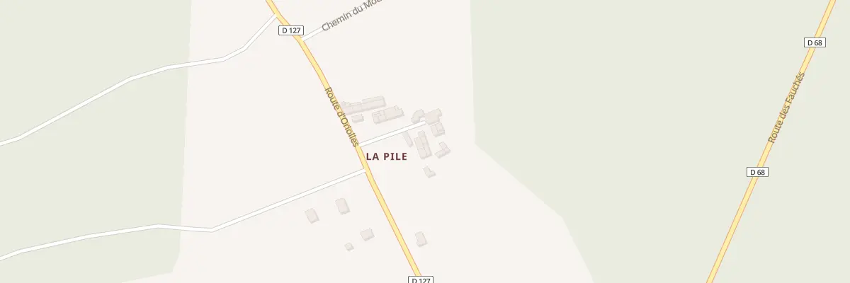 Plan du 5021 La Pile à Guizengeard