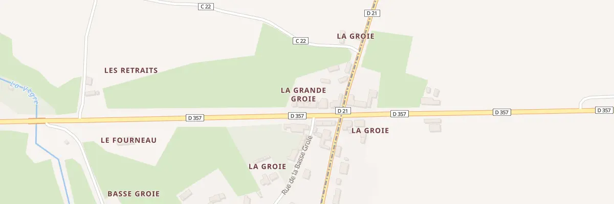 Plan du 5100 La Groie à Chassillé