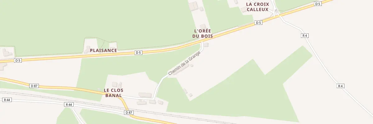 Plan du 5 Che de la Grange à Saint-Rémy-de-Sillé
