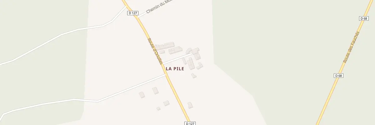 Plan du 5019 La Pile à Guizengeard