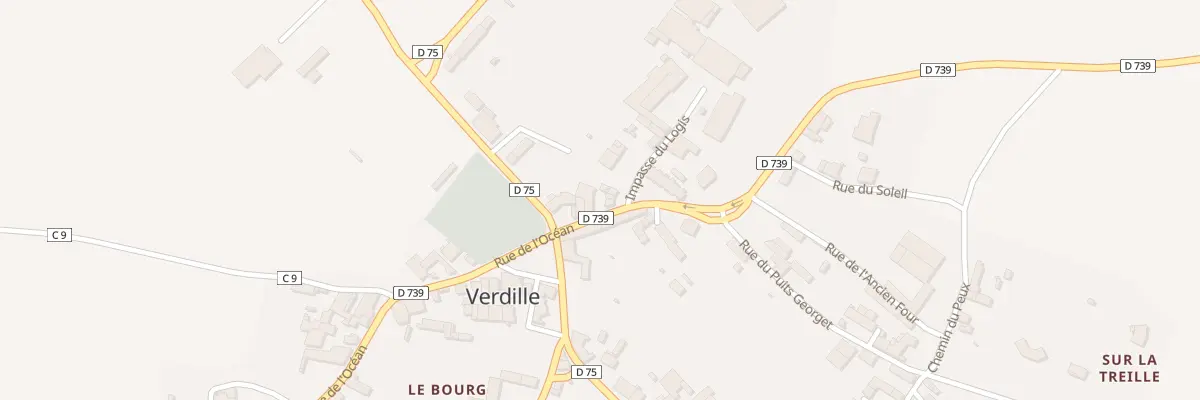 Plan du 5093 Le Bourg à Verdille