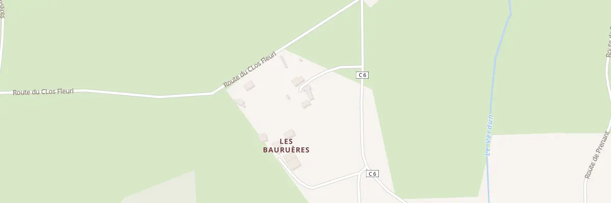 Plan du 110 Rte des Puits Neufs à Baugé-en-Anjou