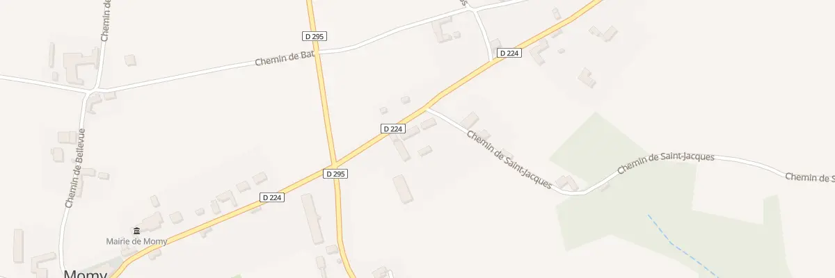 Plan du 120 Rte de Lucarre à Momy