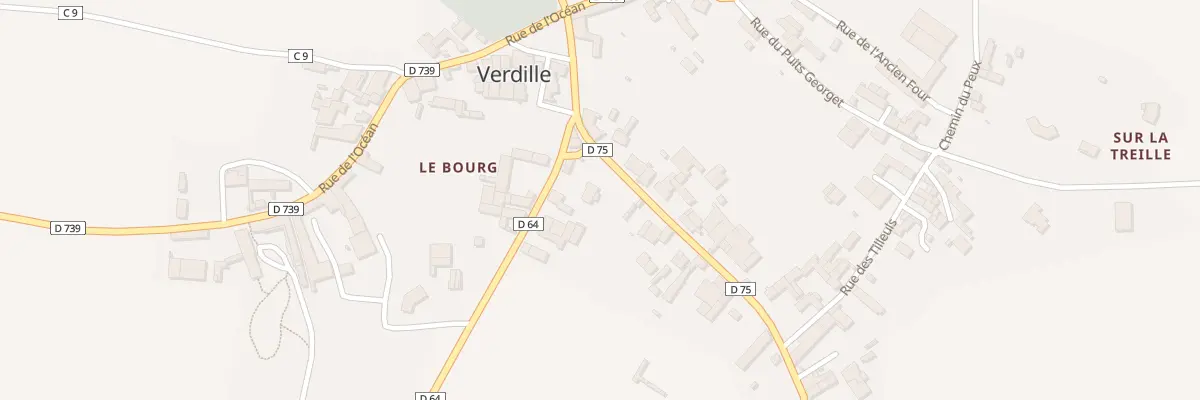 Plan du 1 Rue du Lavoir à Verdille