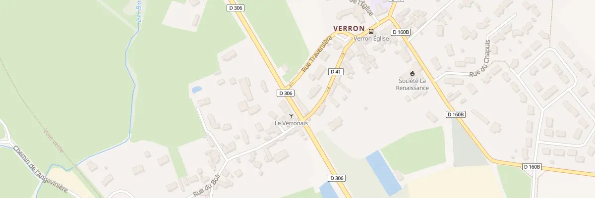 Plan du 8 Av de Verron à La Flèche