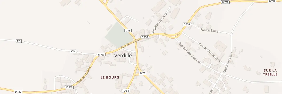Plan du 5089 Le Bourg à Verdille