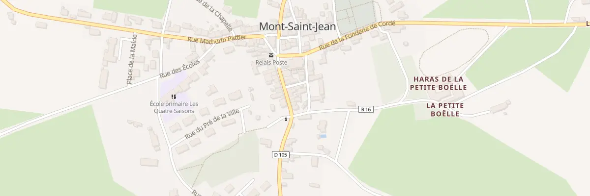 Plan du 9 Rue de la Liberation à Mont-Saint-Jean