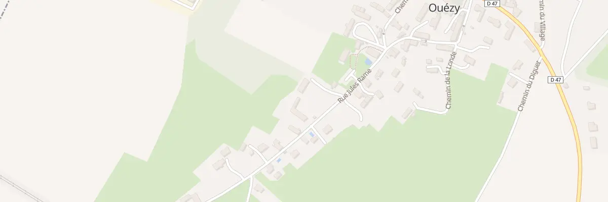 Plan du 3 Rue Jules Rame à Ouézy