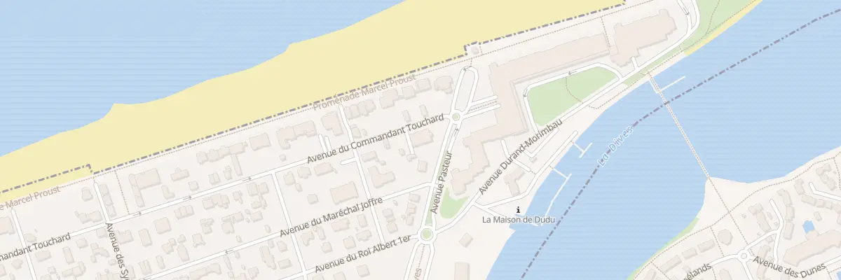 Plan du 62 Av du Commandant Touchard à Cabourg