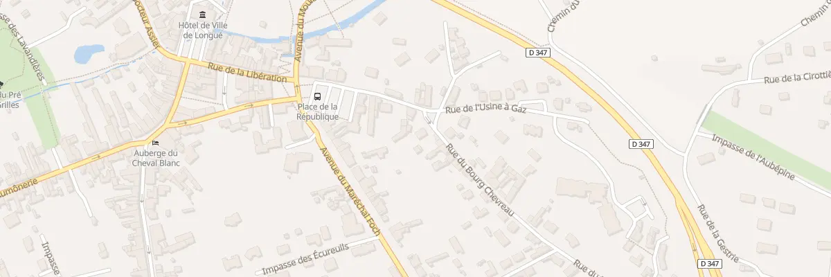 Plan du 52 Rue du Bourg Chevreau à Longué-Jumelles