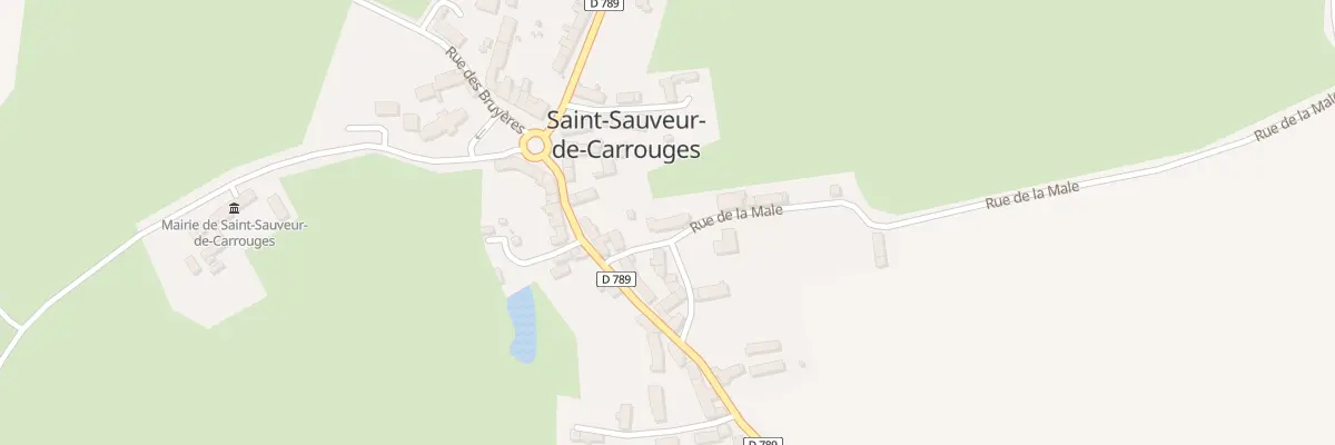 Plan du 25 Le Bourg à Saint-Sauveur-de-Carrouges