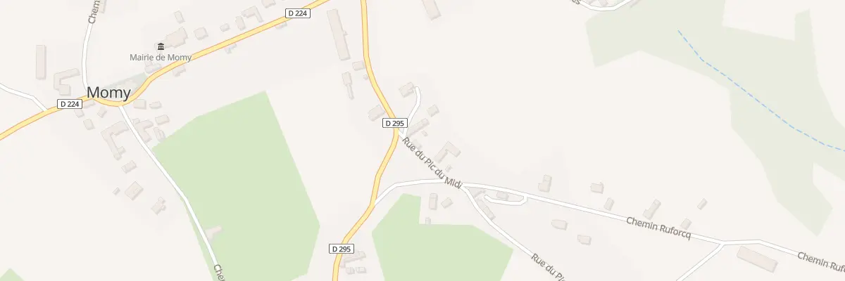Plan du 5032 Lous Casalas à Momy