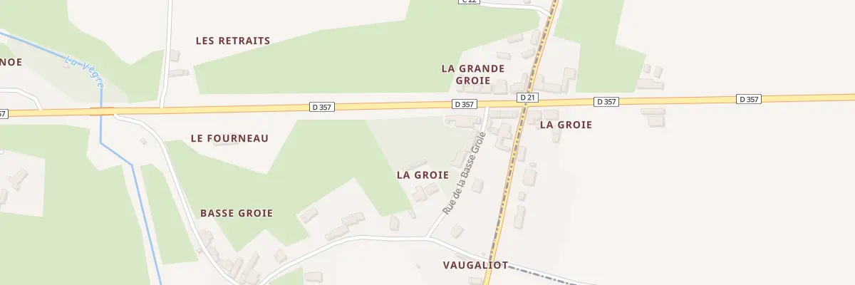 Plan du 1 Rue de la Basse Groie à Chassillé