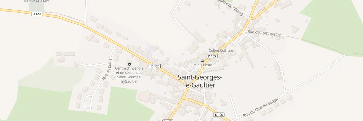 Plan du 2 Imp des Sabotiers à Saint-Georges-le-Gaultier