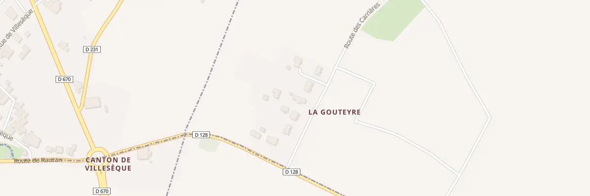 Plan du 5127 La Gouteyre à Mérignas