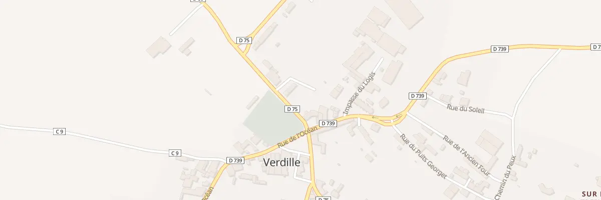 Plan du 2 Rue Jules Ferry à Verdille