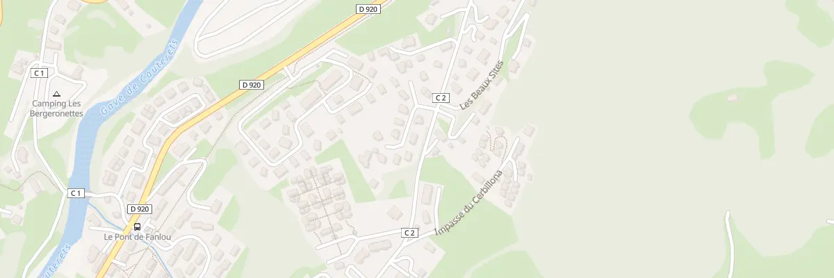 Plan du 2 Imp Beaux Sites 2 à Cauterets