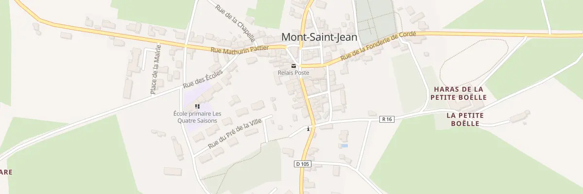 Plan du 6 Rue de la Liberation à Mont-Saint-Jean