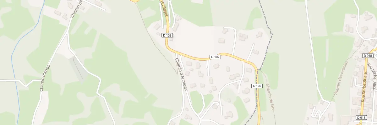 Plan du 492 Rte d’Argeles à Gez
