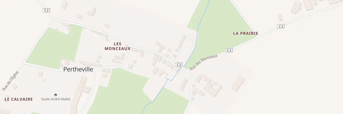 Plan du 5019 Les Monceaux à Pertheville-Ners