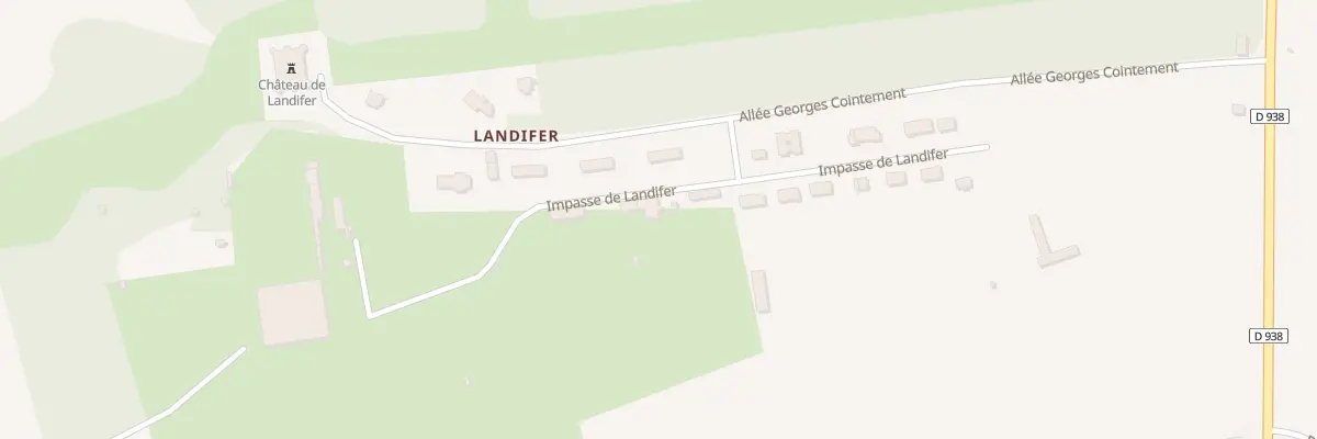 Plan du 287 Imp de Landifer à Baugé-en-Anjou