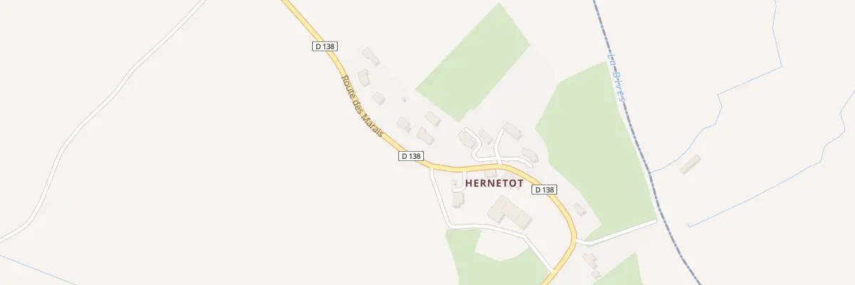 Plan du 14 Rte des Marais à Saint-Ouen-du-Mesnil-Oger
