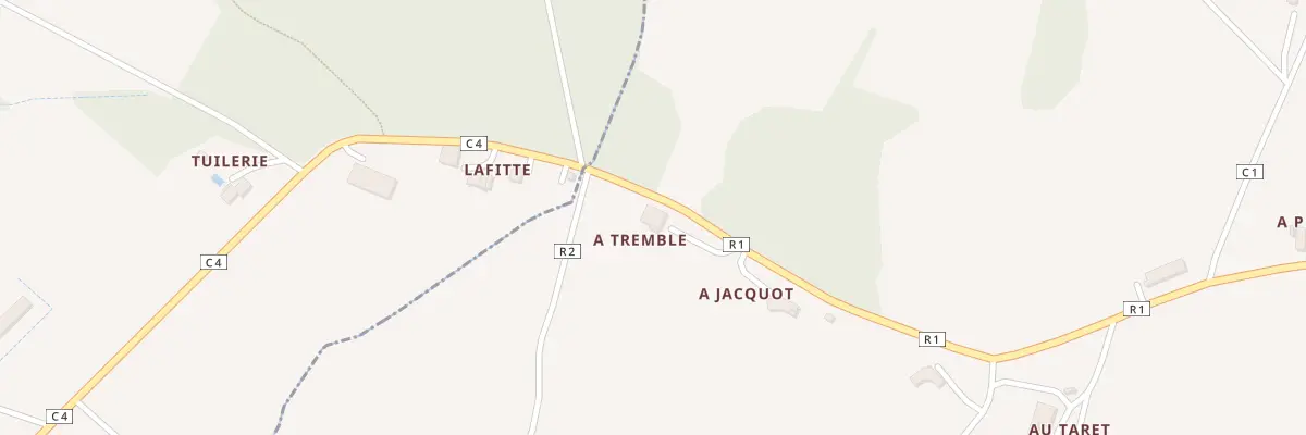 Plan du 5025 A Tremble à Caumont