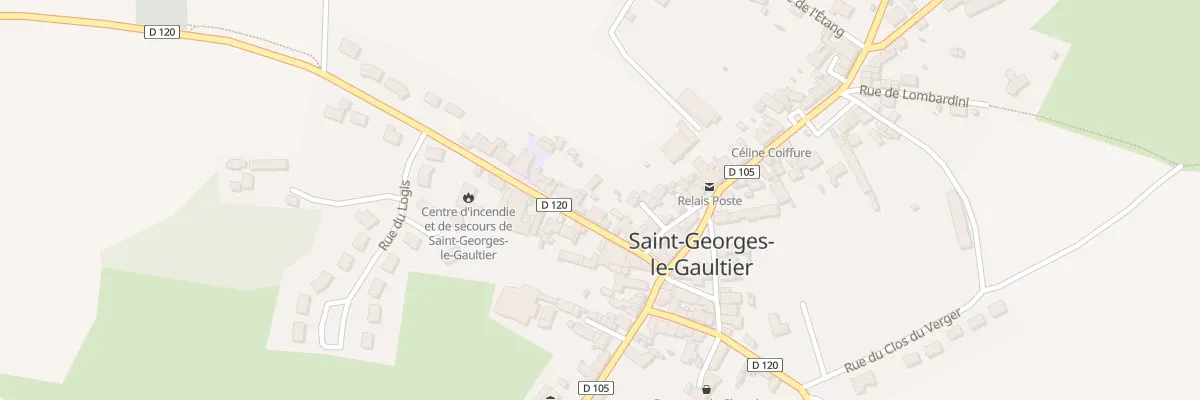 Plan du 12 Rue des Ardoisières à Saint-Georges-le-Gaultier