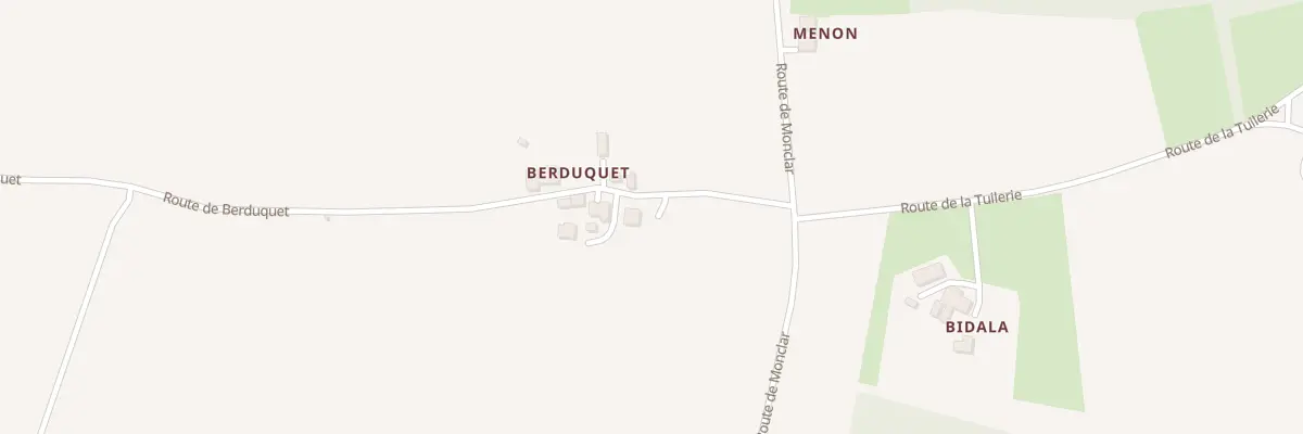 Plan du 17 Rte de Berduquet à Estang