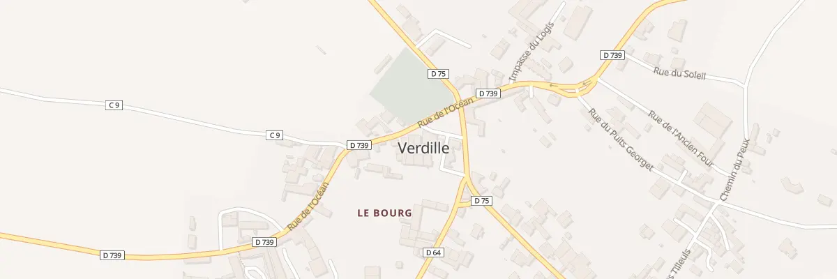 Plan du 5011 Le Bourg à Verdille