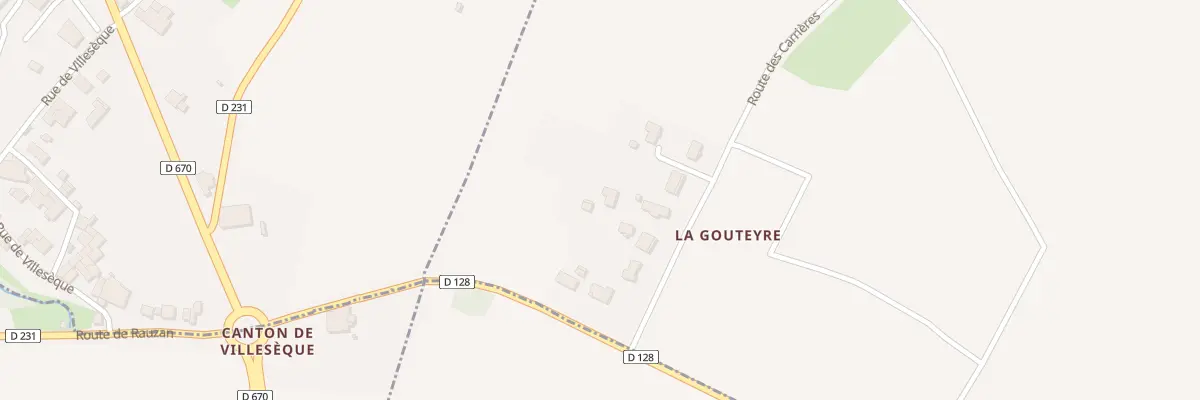 Plan du 6 La Gouteyre à Mérignas