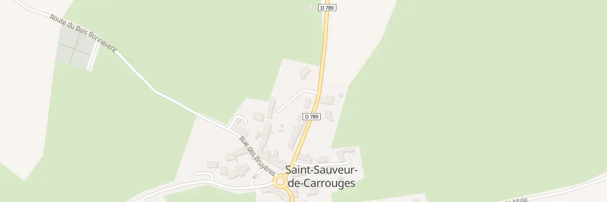 Plan du 12 Rue de Bel Air à Saint-Sauveur-de-Carrouges