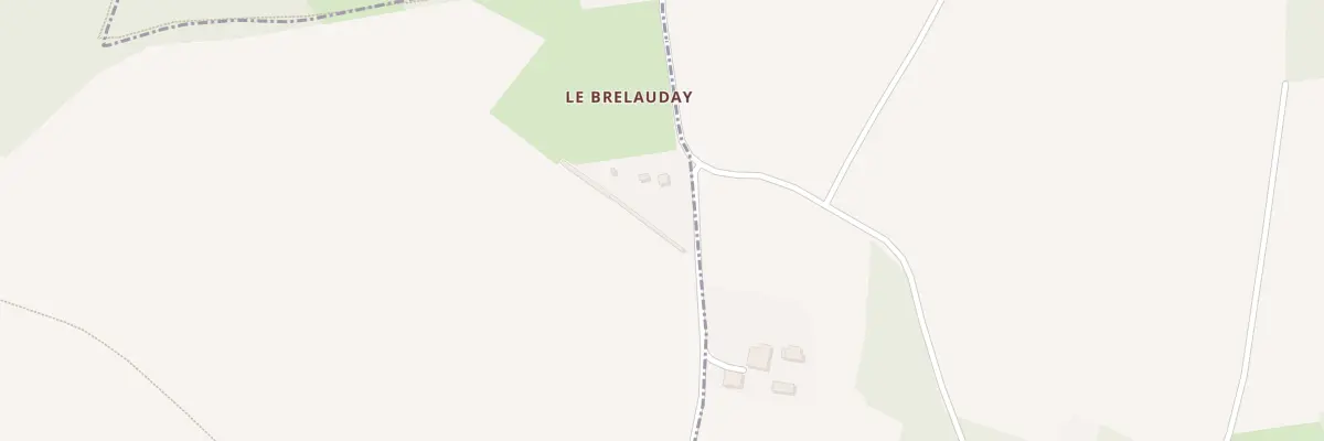 Plan du 1 La Brelauday à Prailles-La Couarde