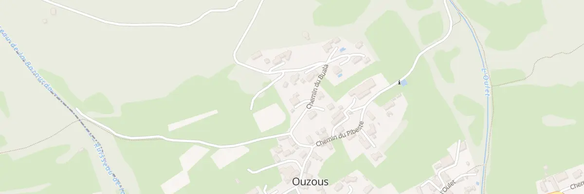 Plan du 5 Che du Buala à Ouzous