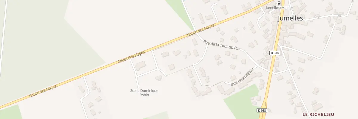 Plan du 309 Rte des Hayes à Longué-Jumelles