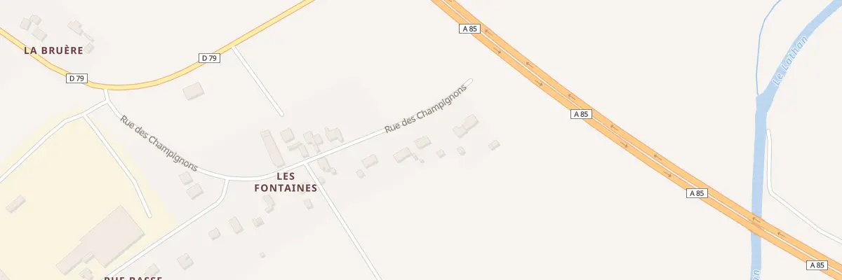 Plan du 410 Rue des Champignons à Longué-Jumelles