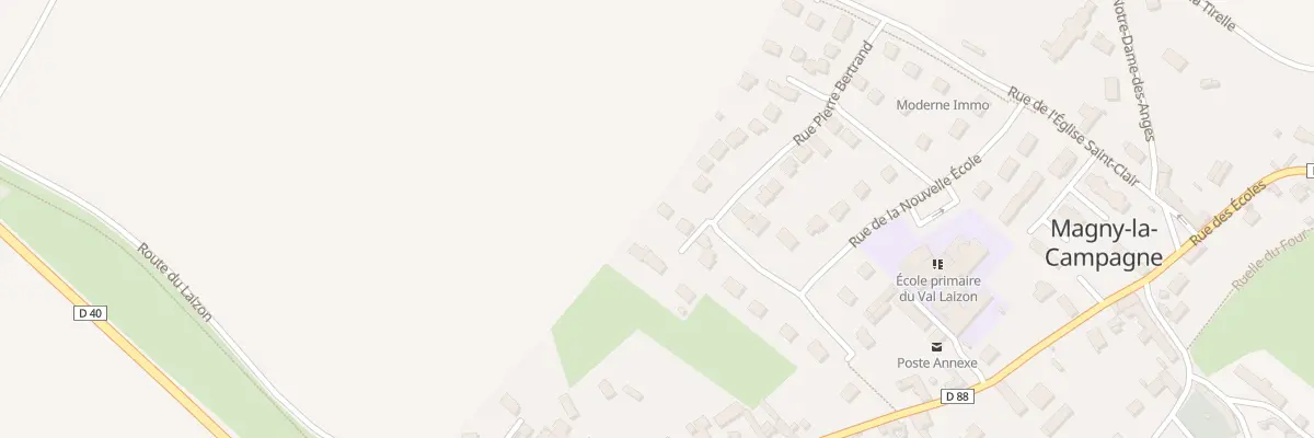 Plan du 17 Rue des Noisetiers à Mézidon Vallée d’Auge