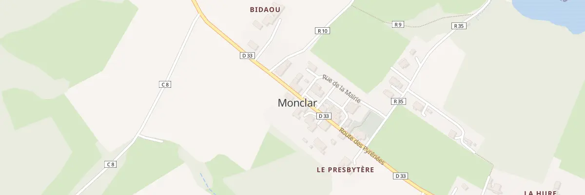 Plan du 5035 Au Village Sud Ouest à Monclar