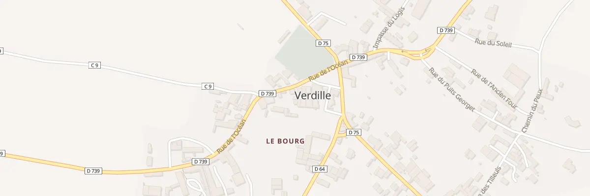 Plan du 5008 Le Bourg à Verdille