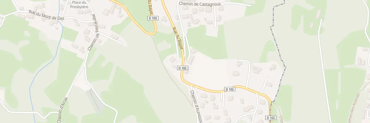Plan du 489 Rte d’Argeles à Gez