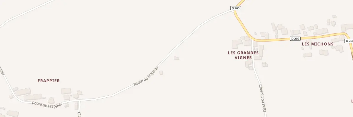 Plan du 5046A Les Grandes Vignes à Saint-Martin-de-Coux