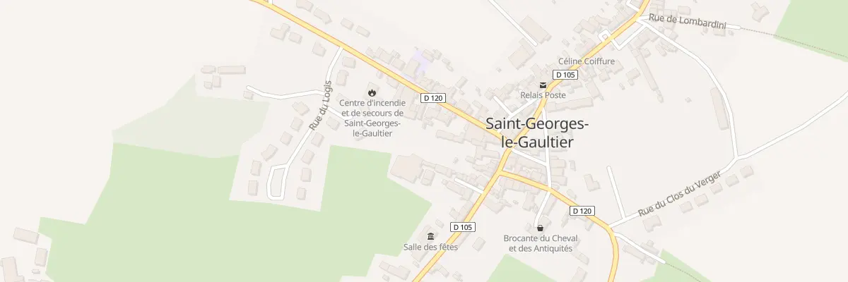 Plan du 15 Rue des Ardoisières à Saint-Georges-le-Gaultier