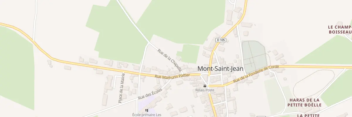 Plan du 2 Rue de la Chapelle à Mont-Saint-Jean