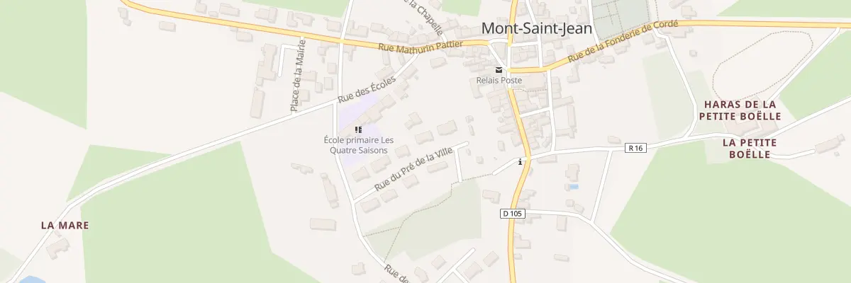 Plan du 4 Rue du Pre De La Ville à Mont-Saint-Jean