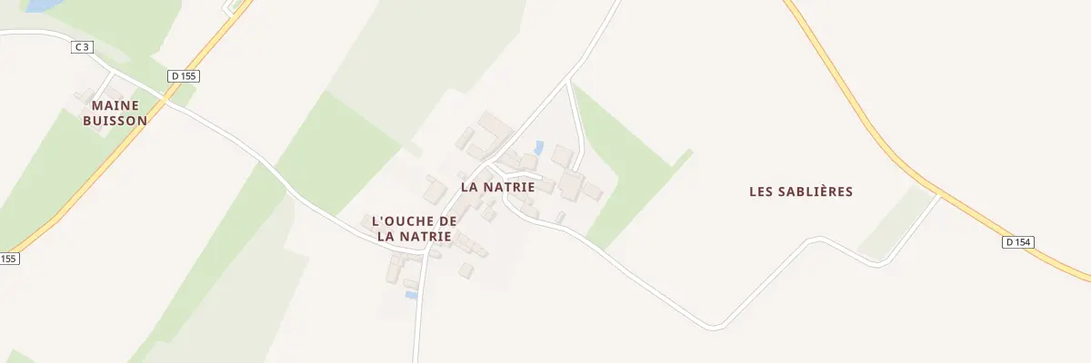 Plan du 7 Rte de la Natrie à Graves-Saint-Amant