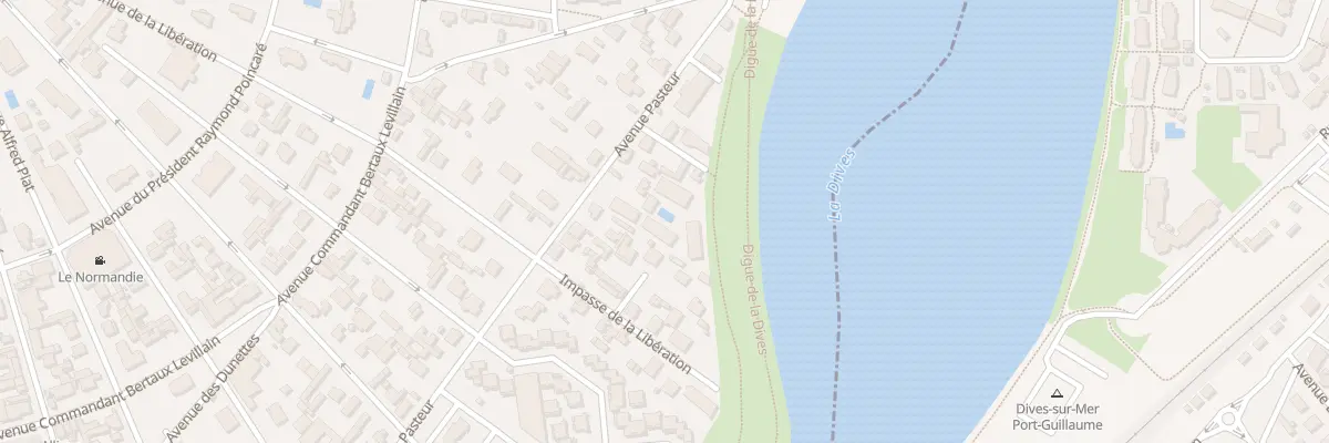 Plan du 11 Av Pasteur à Cabourg